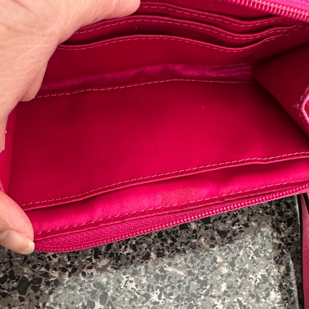 Coach Brown and Pink Wallet - Picture 6 of 8